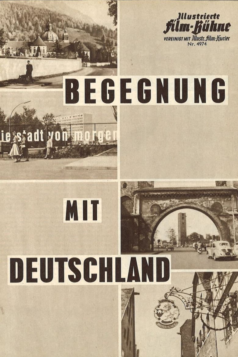 Begegnung mit Deutschland poster