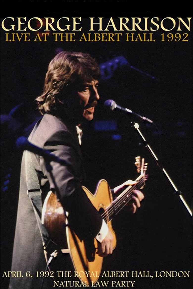 George Harrison: Live at The Royal Albert Hall poster