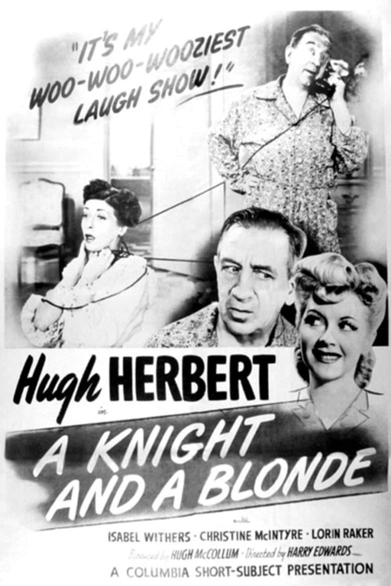A Knight and a Blonde poster