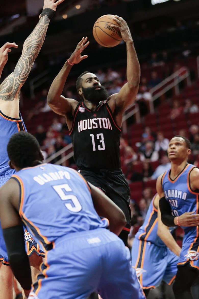 Thunder vs Rockets- Game 4 2017 poster
