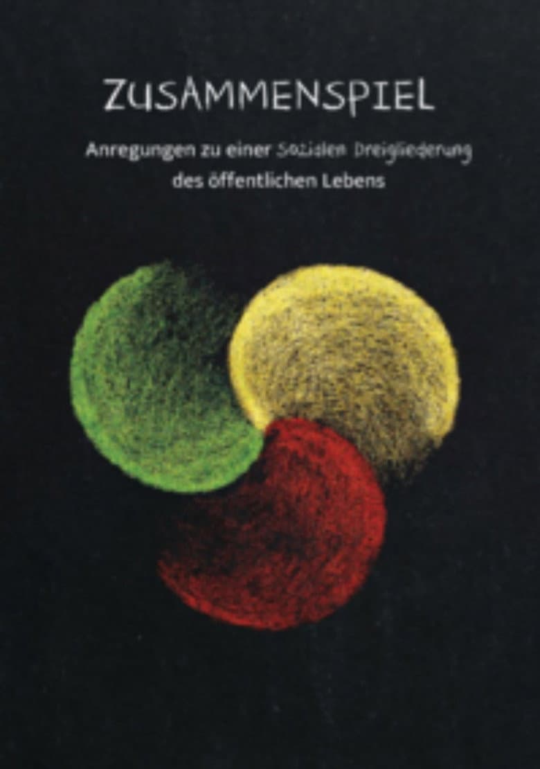 Zusammenspiel – Anregungen zu einer Sozialen Dreigliederung des öffentlichen Lebens poster