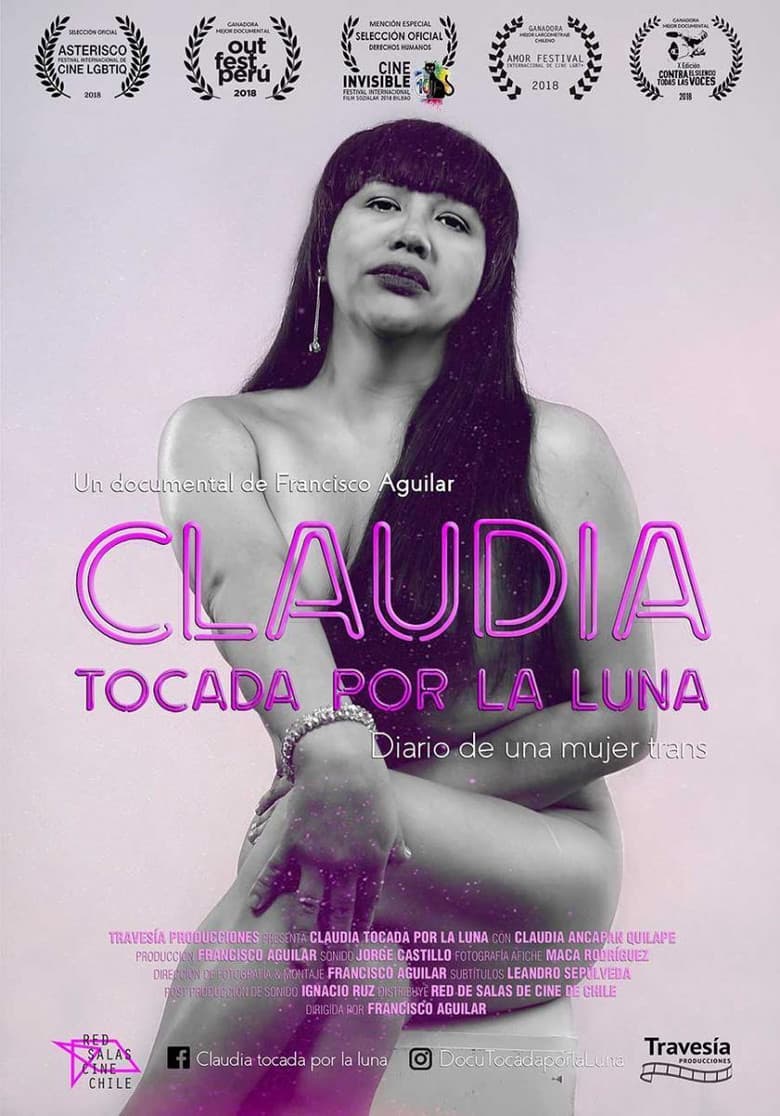 Claudia Touched by the Moon poster