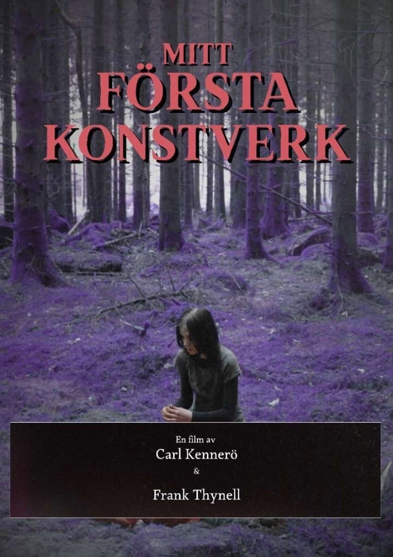 Mitt första konstverk poster
