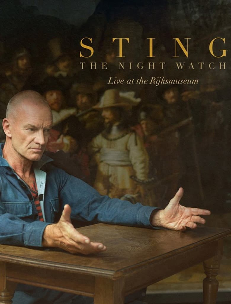 Sting - Sounds Like Art Rijksmuseum Amsterdam poster