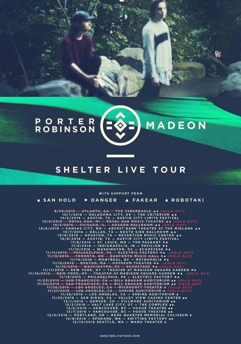 Porter Robinson & Madeon - Shelter: The Movie poster