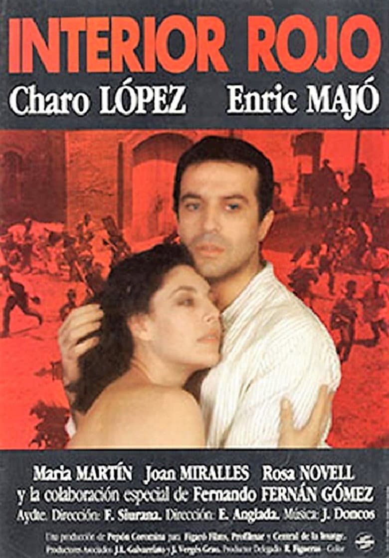 Interior roig poster