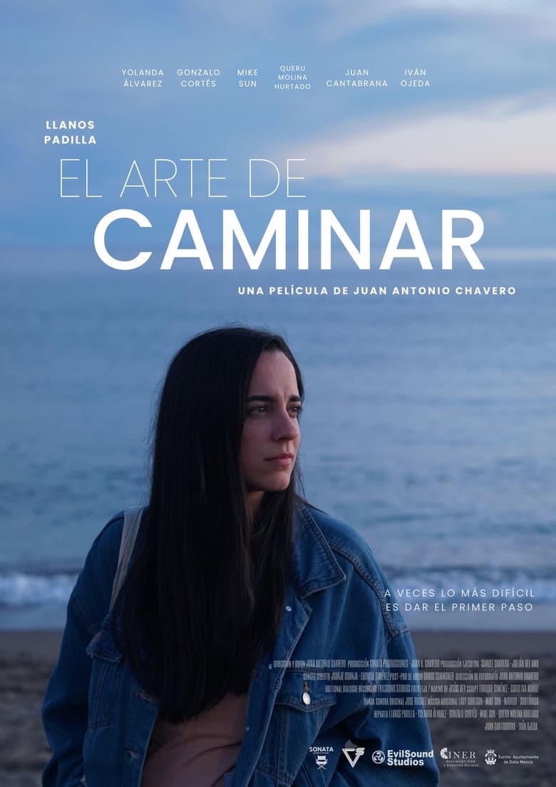 El arte de caminar poster