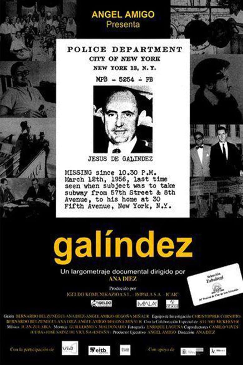 Galíndez poster