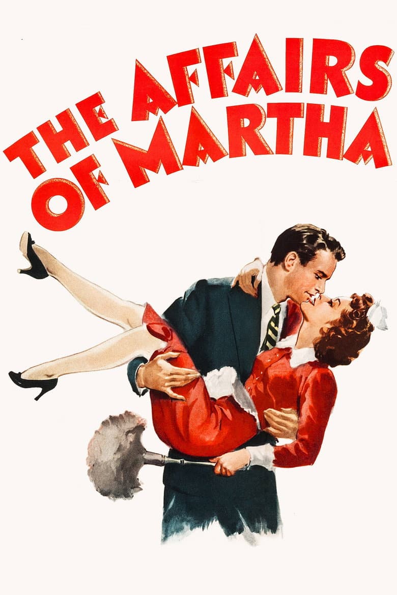 The Affairs of Martha poster