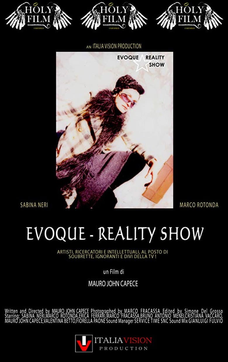 Evoque: Reality Show poster