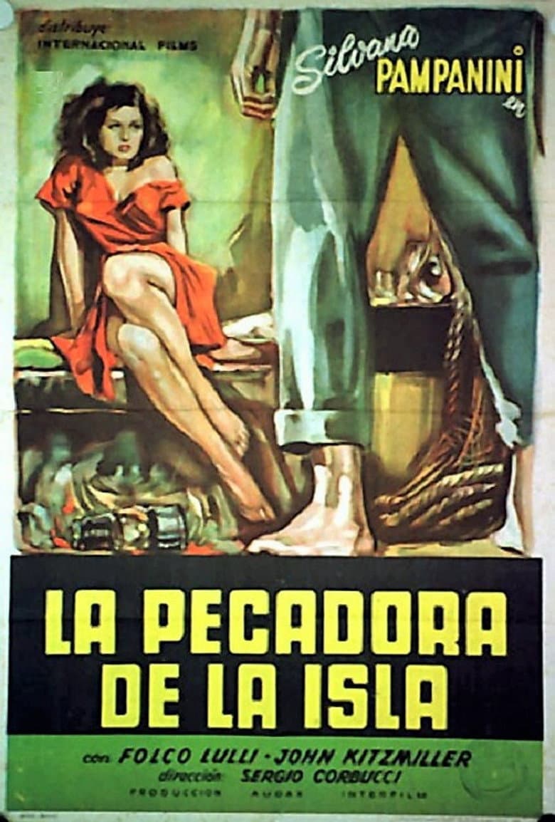 La peccatrice dell'isola poster