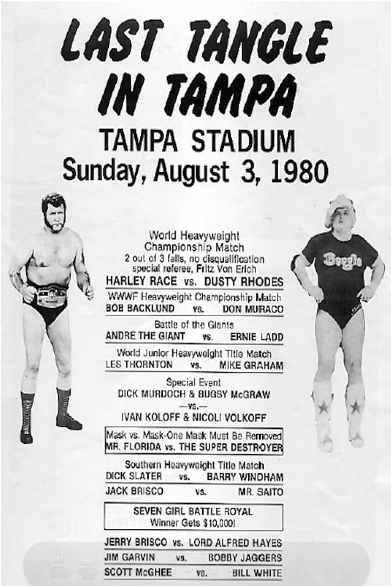 NWA The Last Tangle in Tampa poster