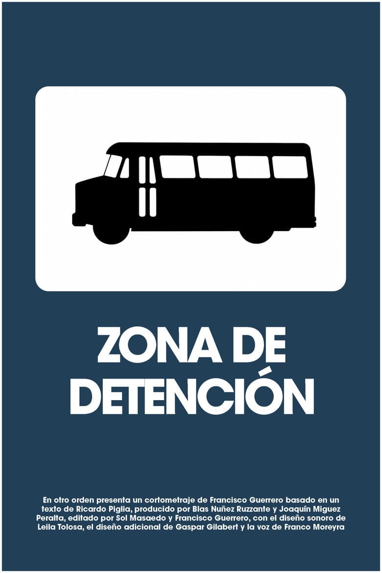 Zona de detención poster