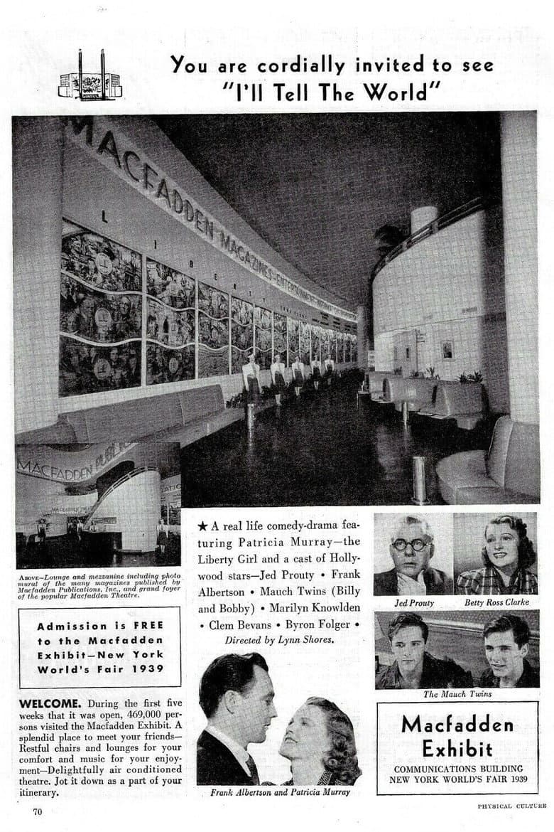 I'll Tell the World poster