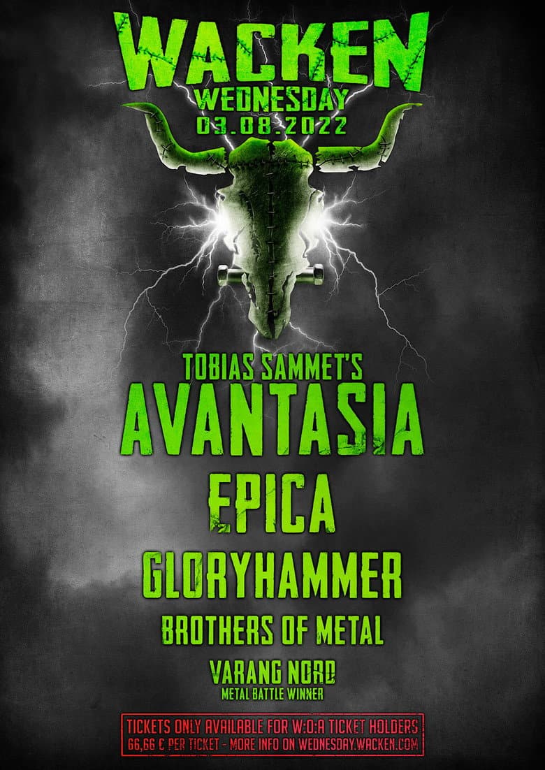 Epica - Wacken Open Air poster
