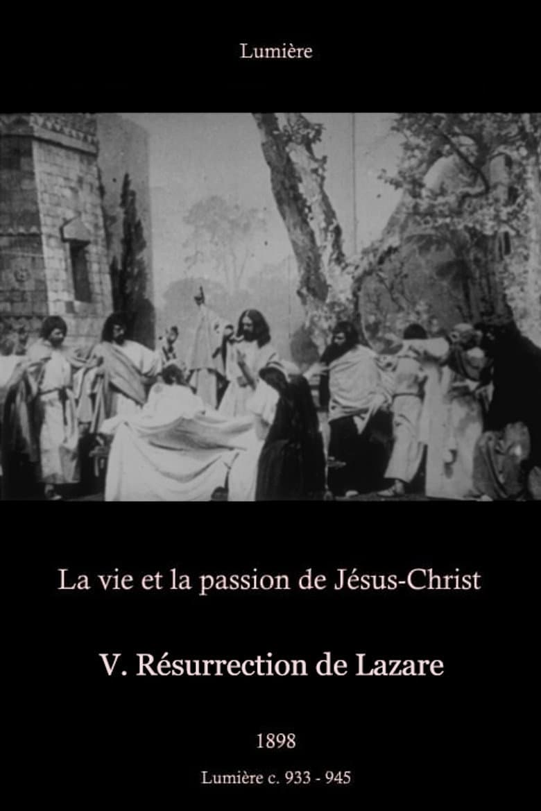 V. Résurrection de Lazare poster