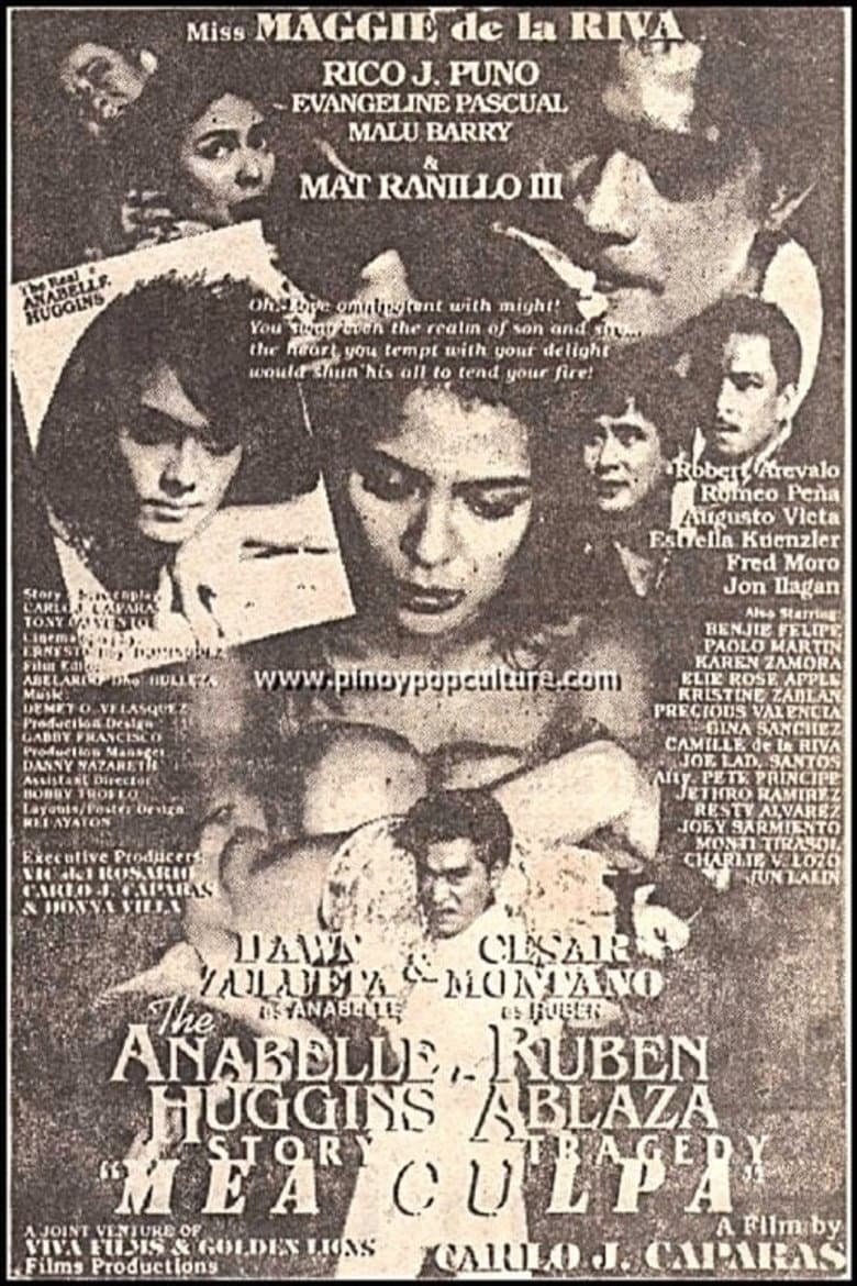 Anabelle Huggins Story: Ruben Ablaza Tragedy - Mea Culpa poster