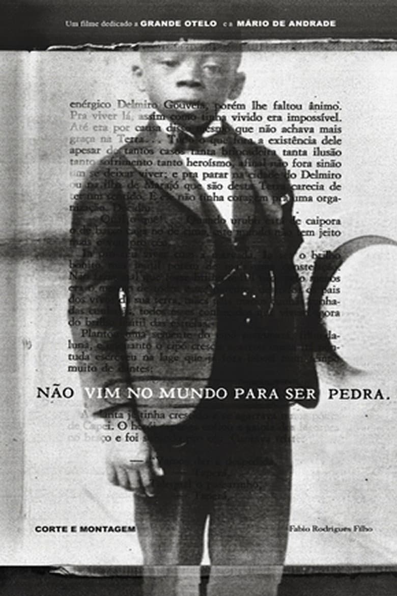 Não Vim No Mundo Para Ser Pedra poster