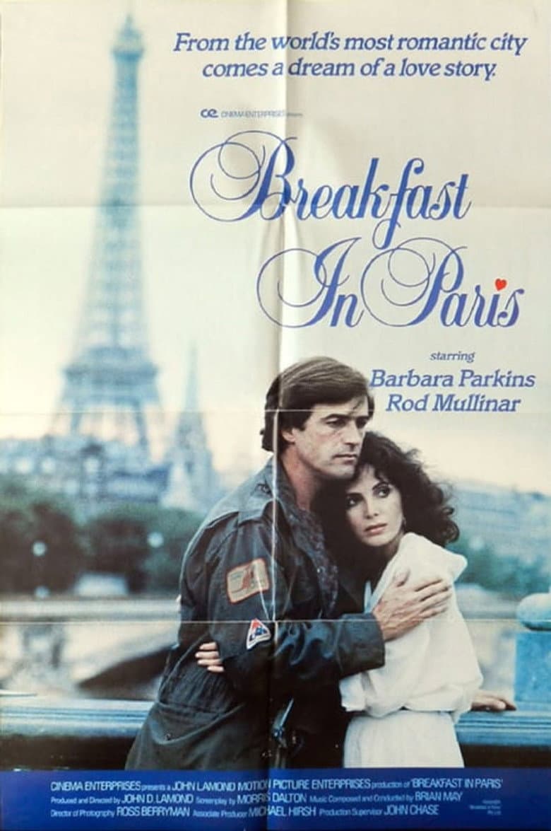 Breakfast in Paris poster