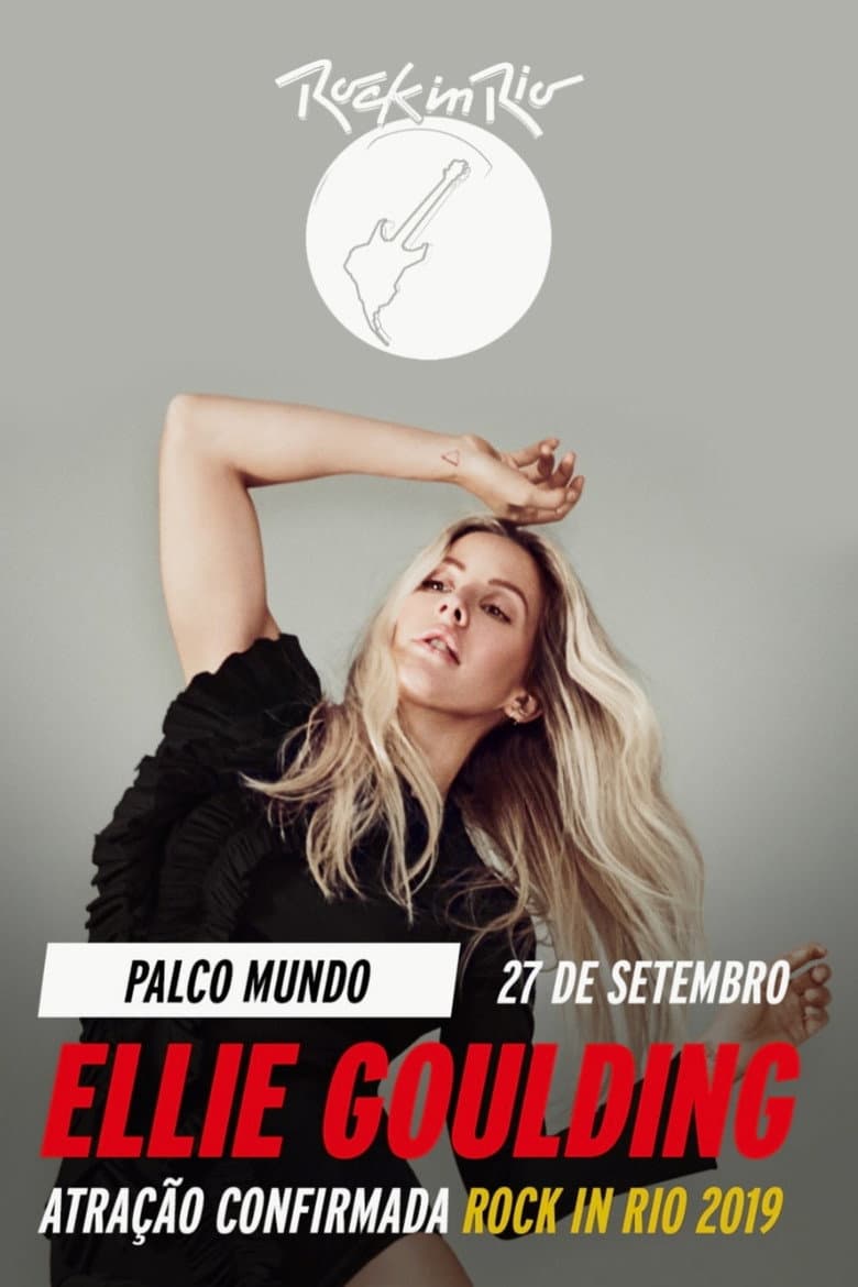 Ellie Goulding: Rock in Rio poster