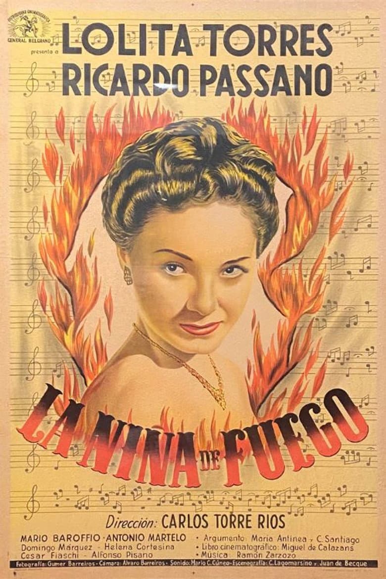 La niña de fuego poster