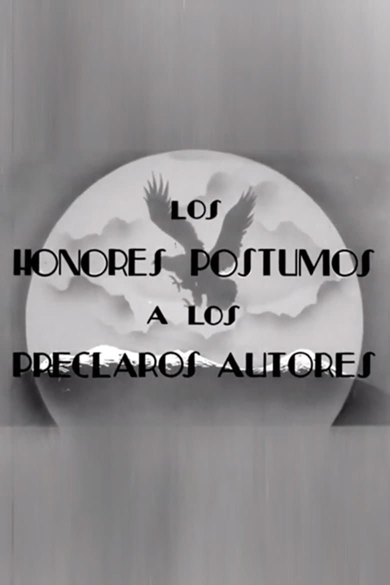 The Posthumous Honors to the Distinguished Authors poster