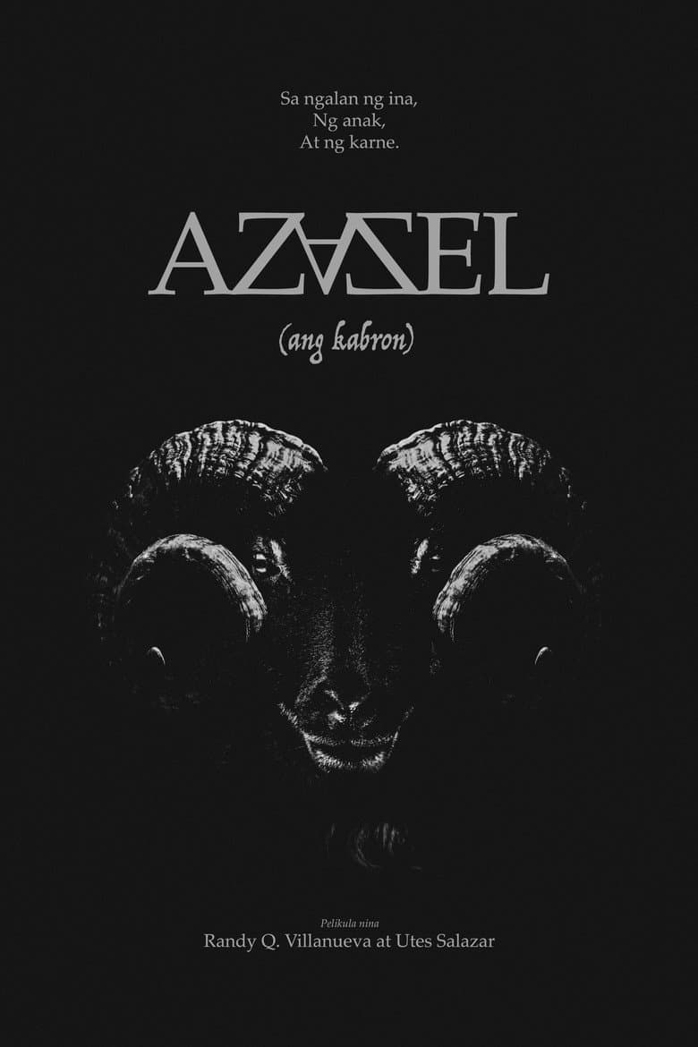 Azazel (Ang Kabron) poster
