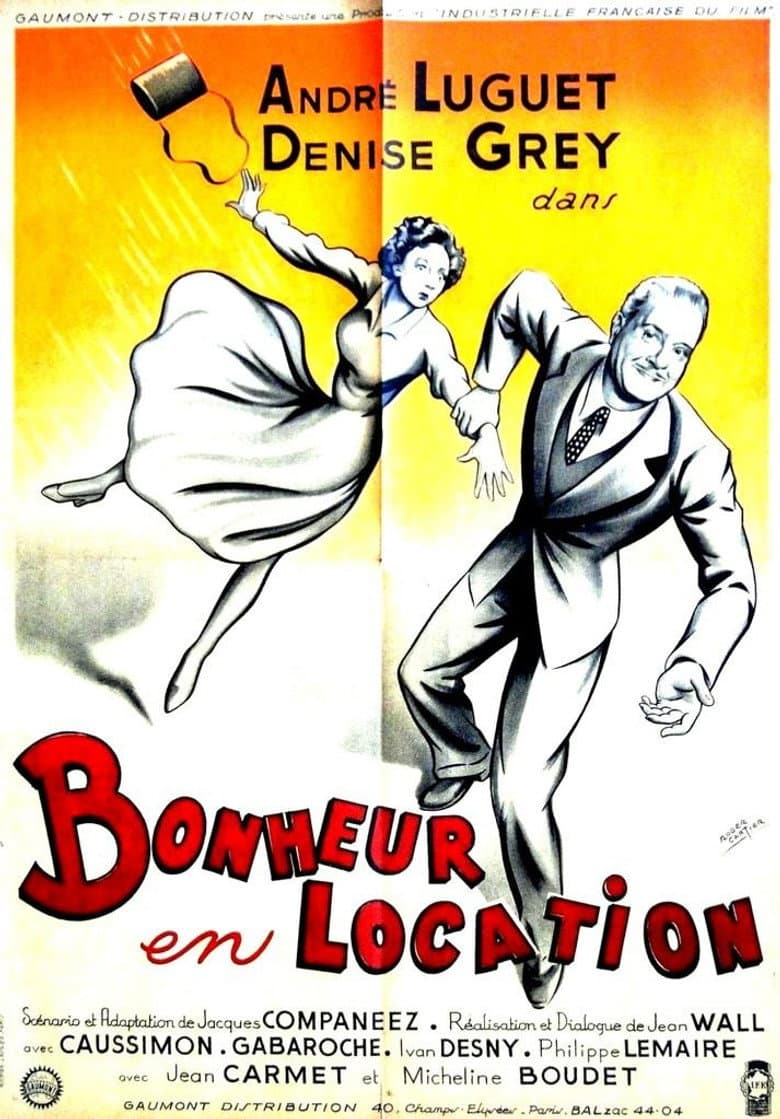 Bonheur en location poster