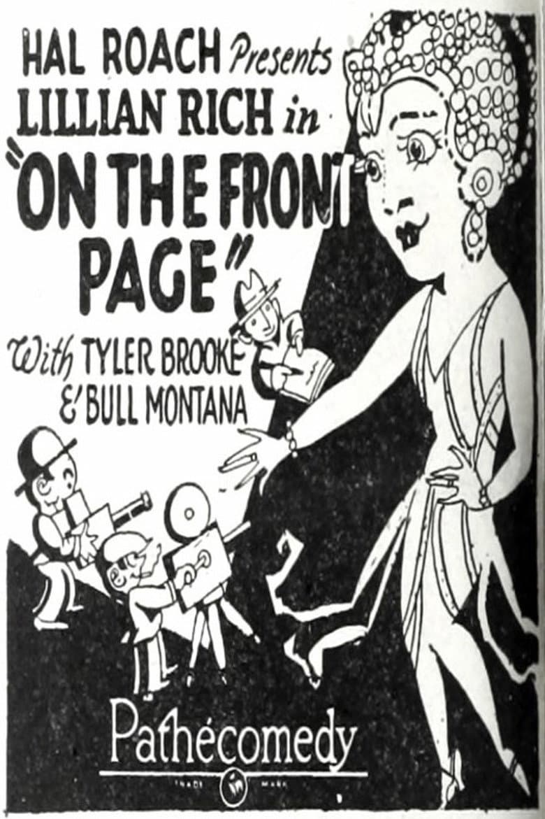 On the Front Page poster