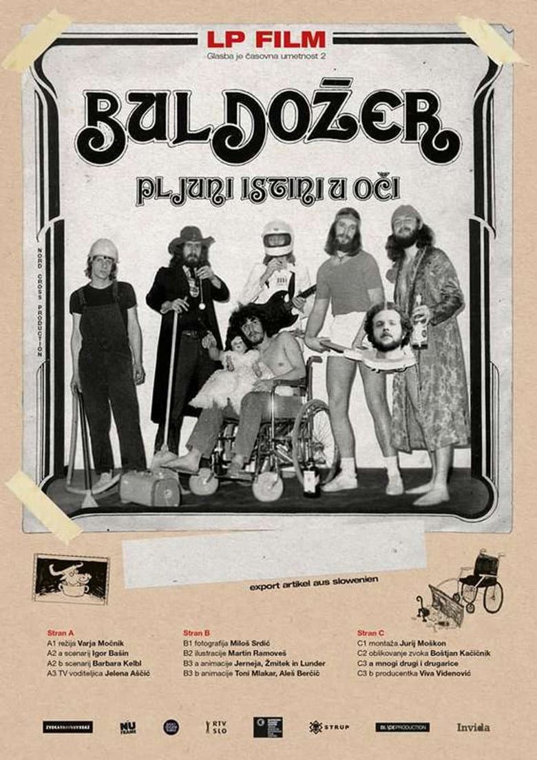 Music Is the Art of Time 2, LP film Buldozer – Spit Truth Into the Eyes poster