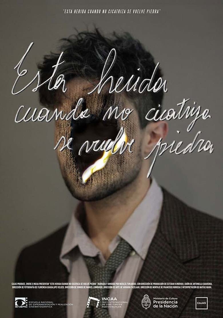 Esta herida cuando no cicatriza se vuelve piedra poster