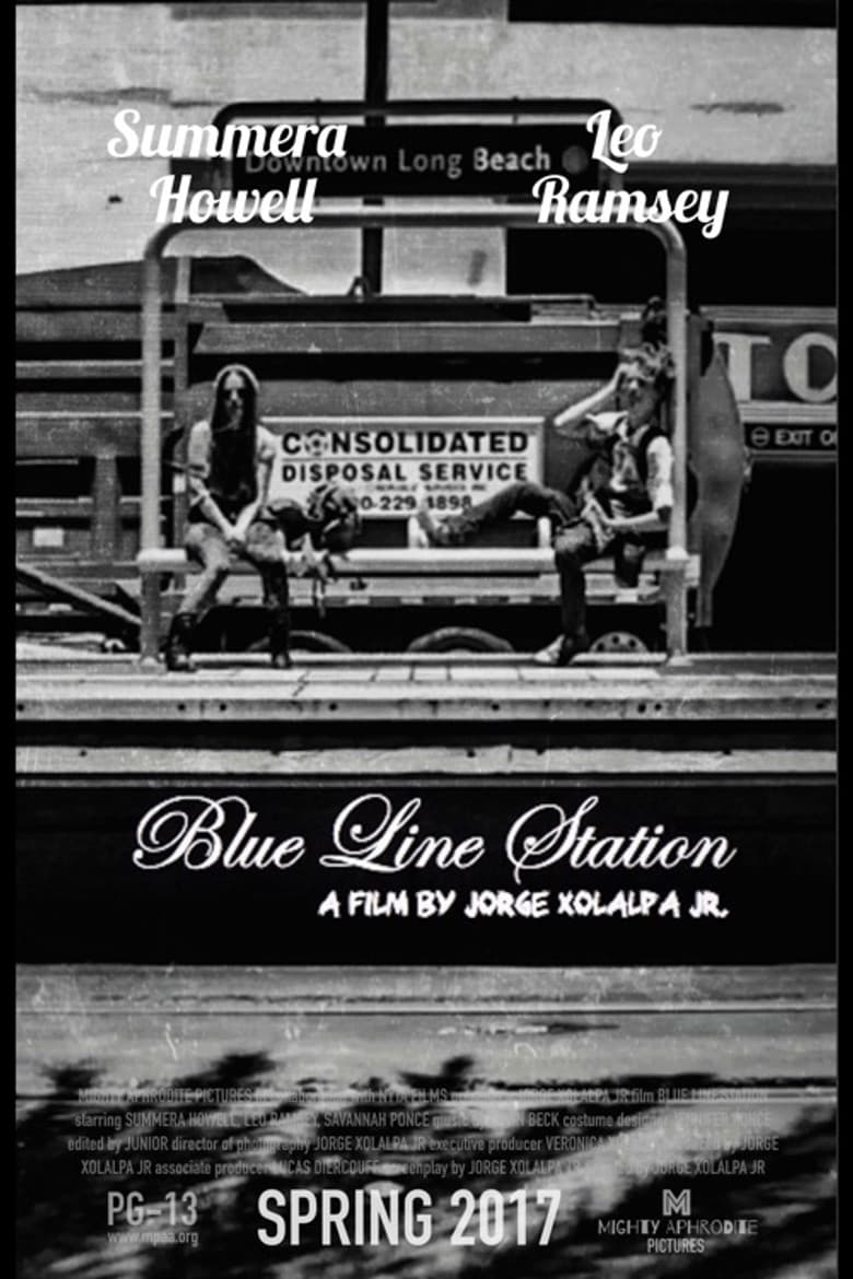 Blue Line Station poster
