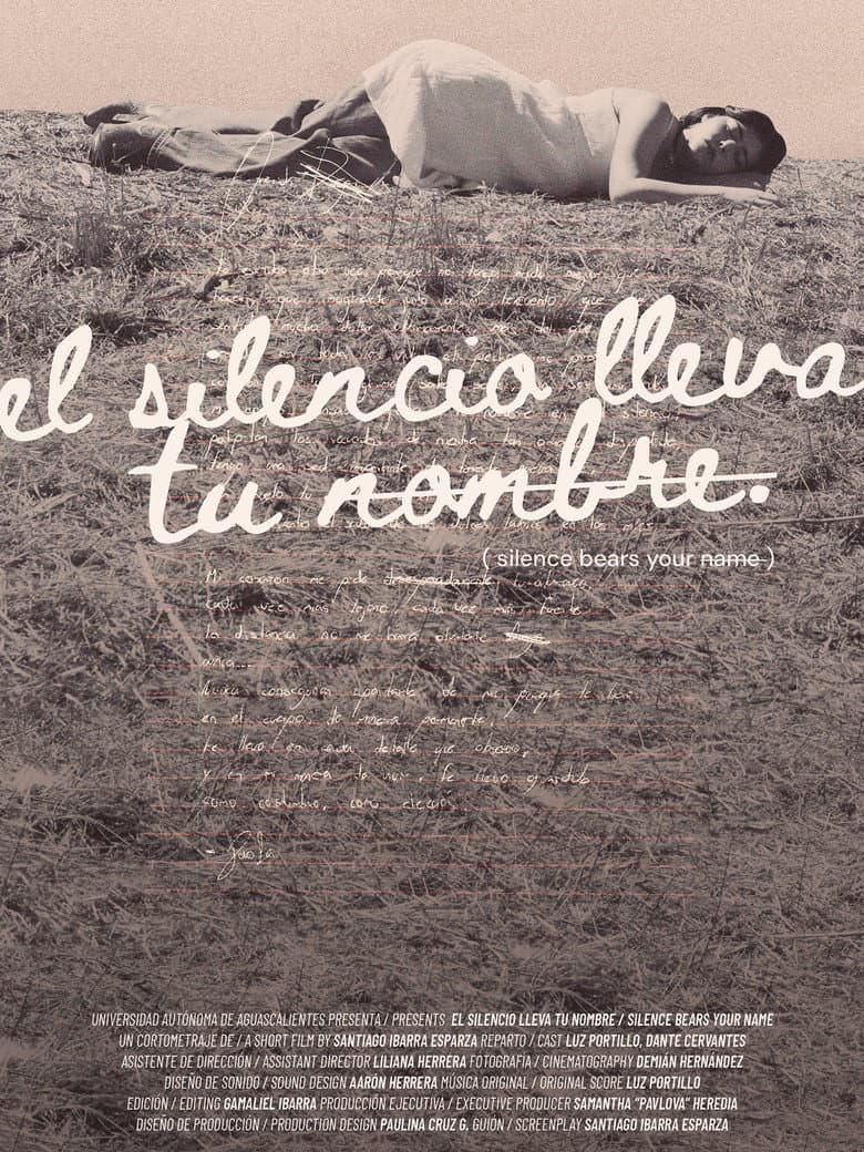 El silencio lleva tu nombre poster