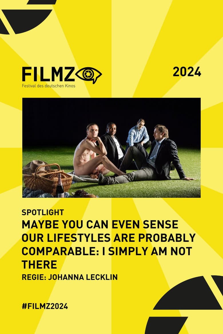 Maybe you can even sense our lifestyles are probably comparable: I simply am not there poster