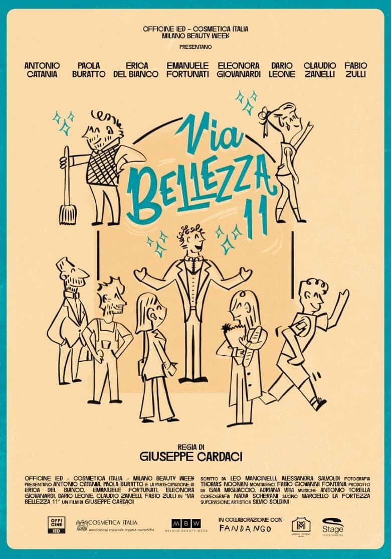 Via Bellezza 11 poster