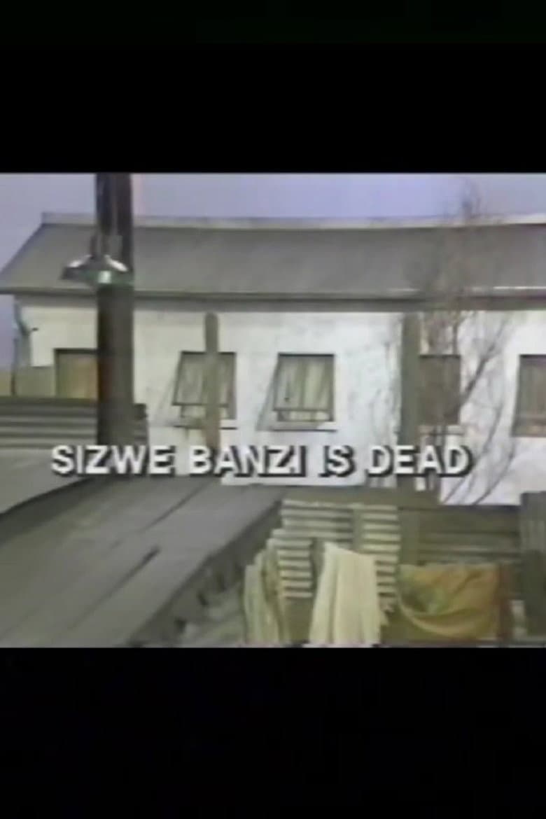 Sizwe Bansi is Dead poster