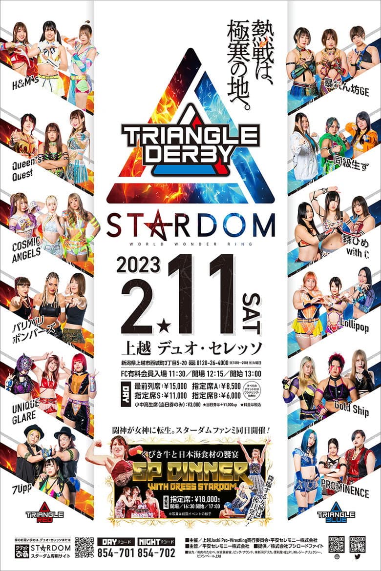 Stardom Triangle Derby I in Joetsu poster