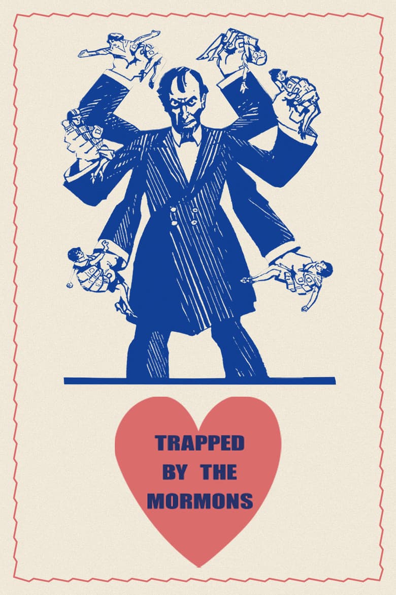 Trapped by the Mormons poster