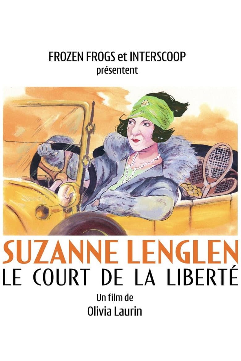 Suzanne Lenglen, the court of liberty poster