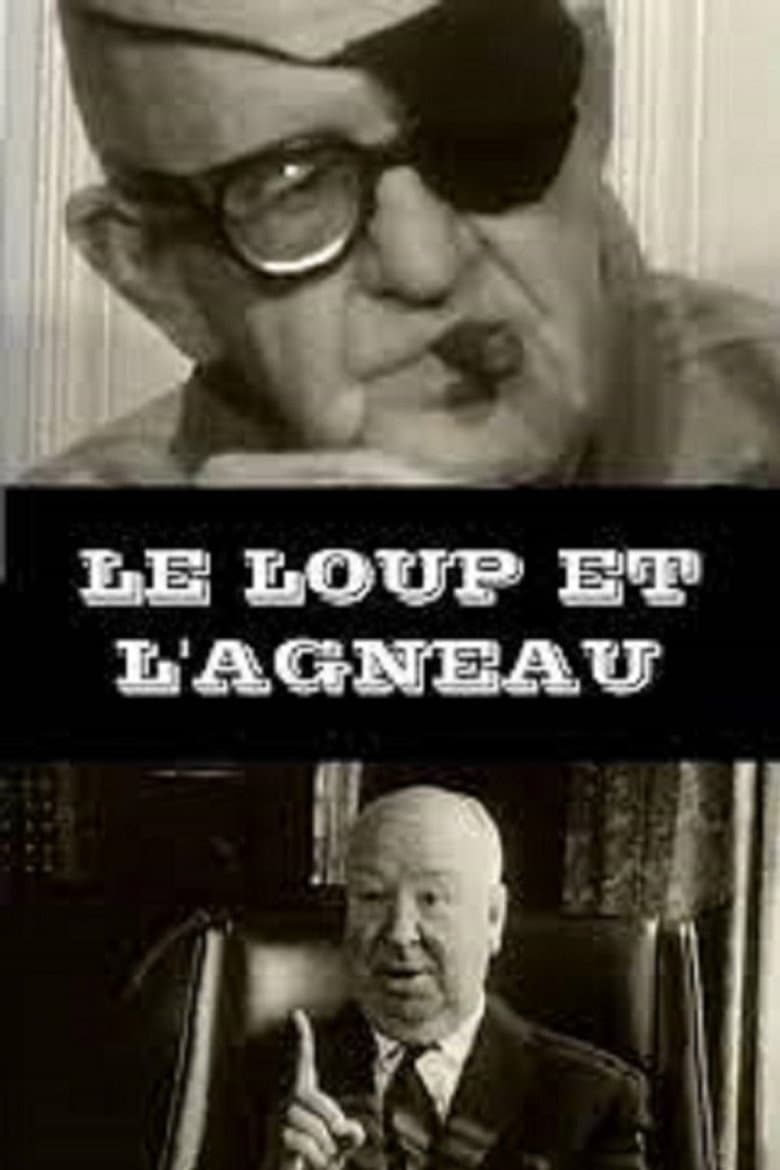 John Ford et Alfred Hitchcock le loup et l'agneau poster