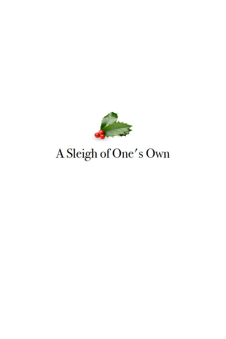 A Sleigh of One's Own poster