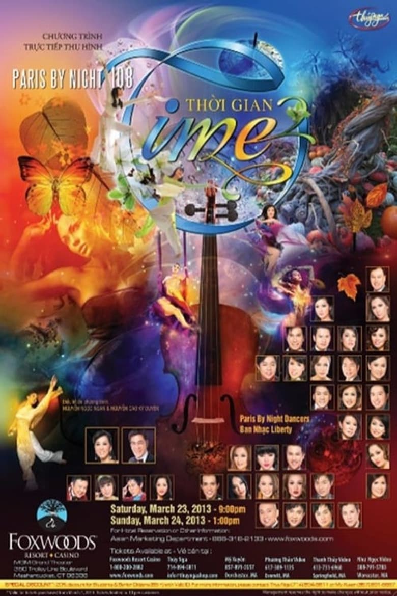 Paris by Night 108: Time poster