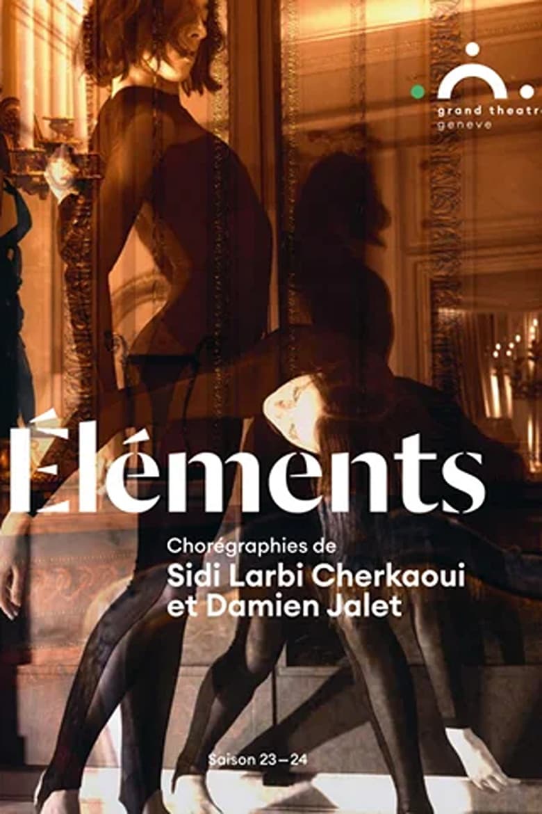 Elements Sidi Larbi Cherkaoui with Damien Jalet and Marina Abramovic poster