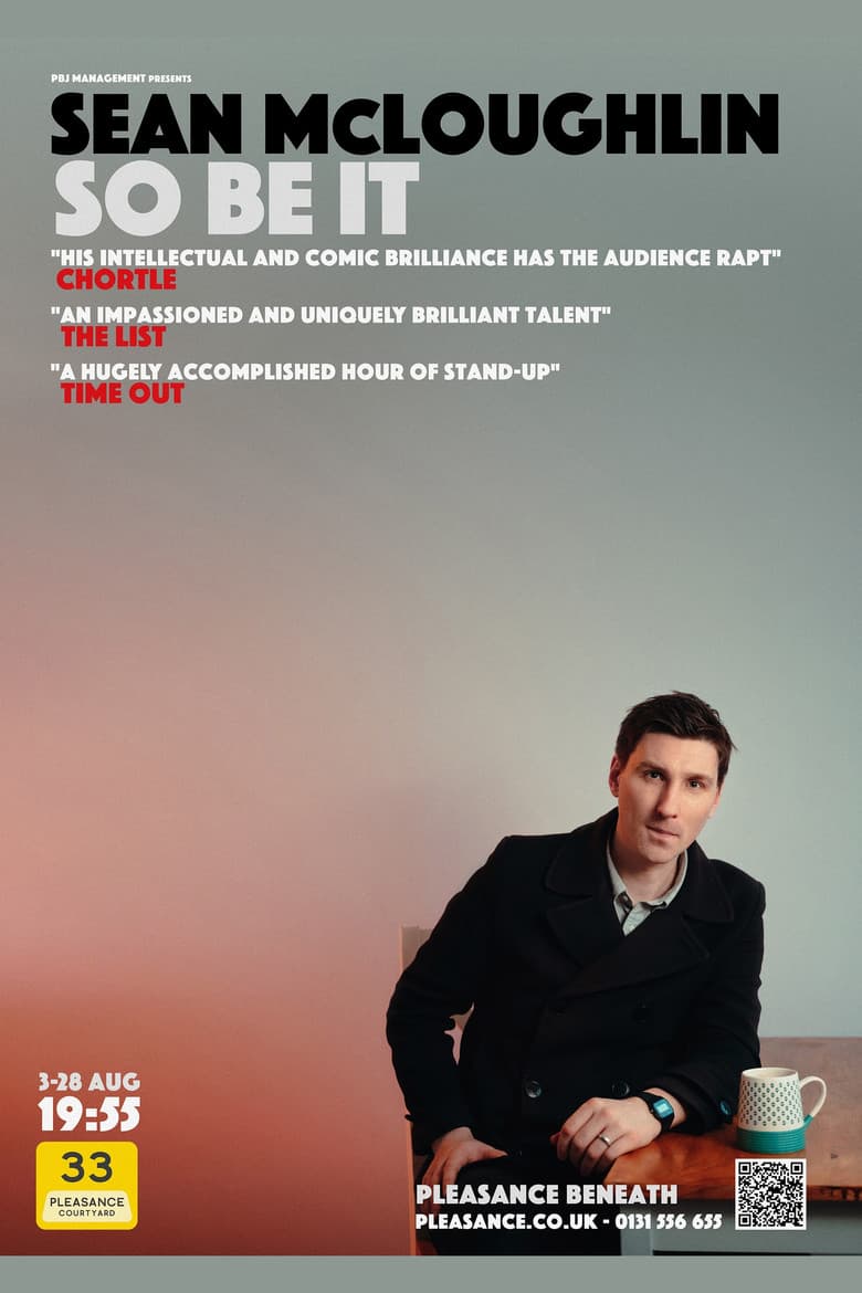 Sean McLoughlin: So Be It poster