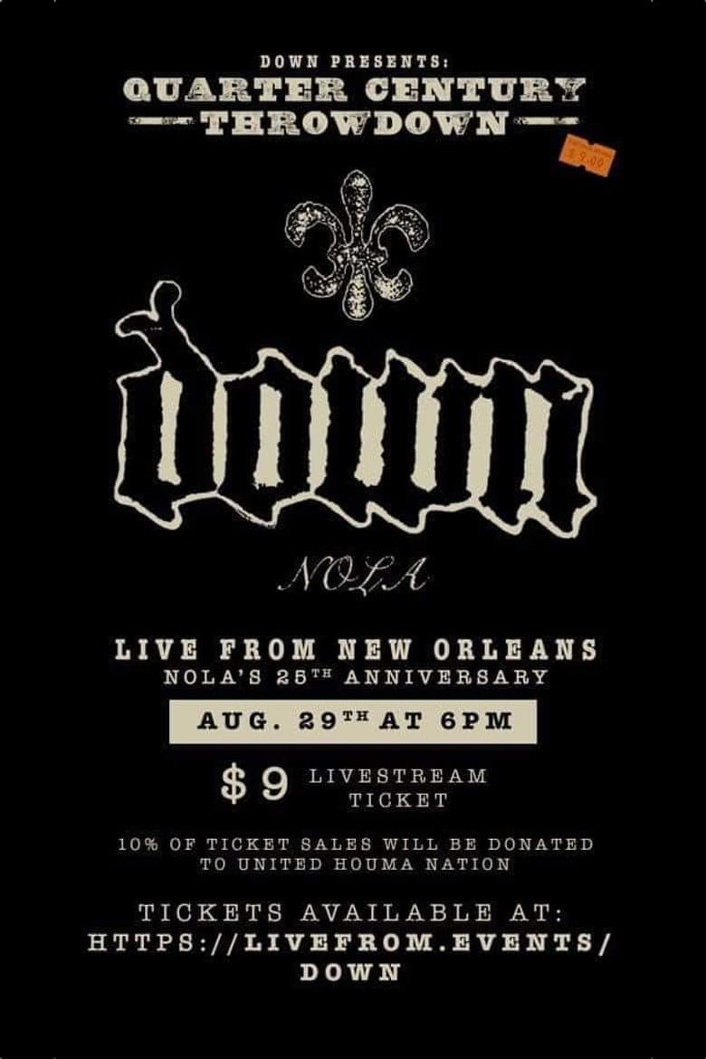 Down Presents: Quarter Century Throwdown Livestream poster