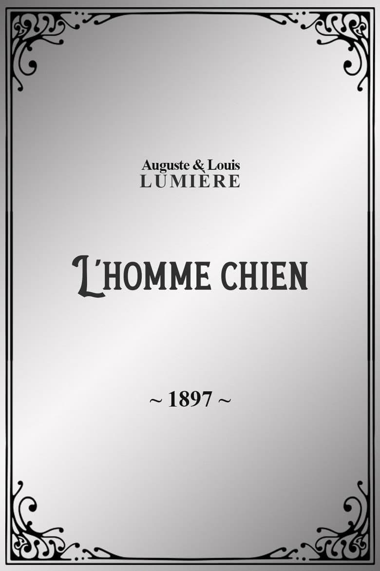 L’homme-chien poster
