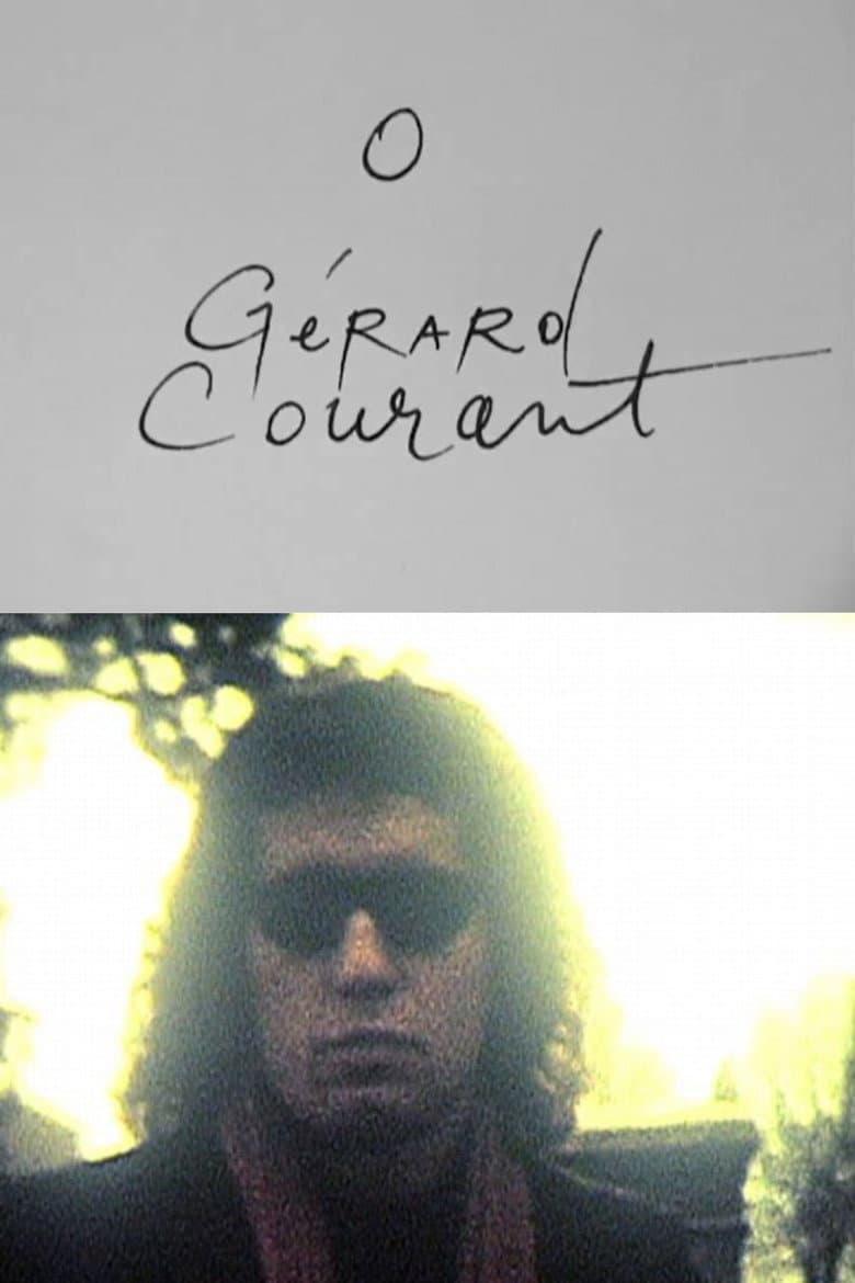 Cinématon n°0 : Gérard Courant poster