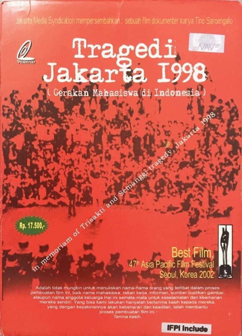 Student Movement In Indonesia poster