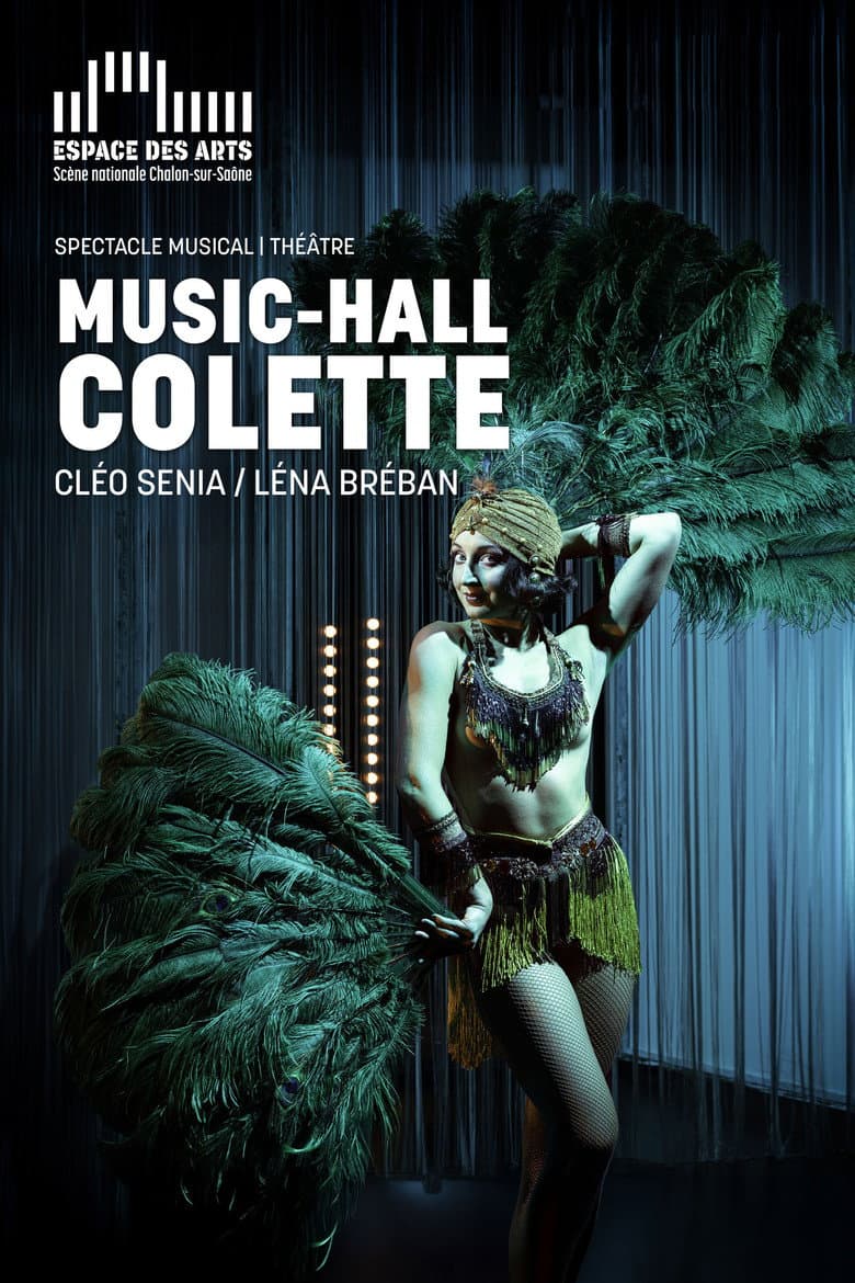 Music-Hall Colette poster