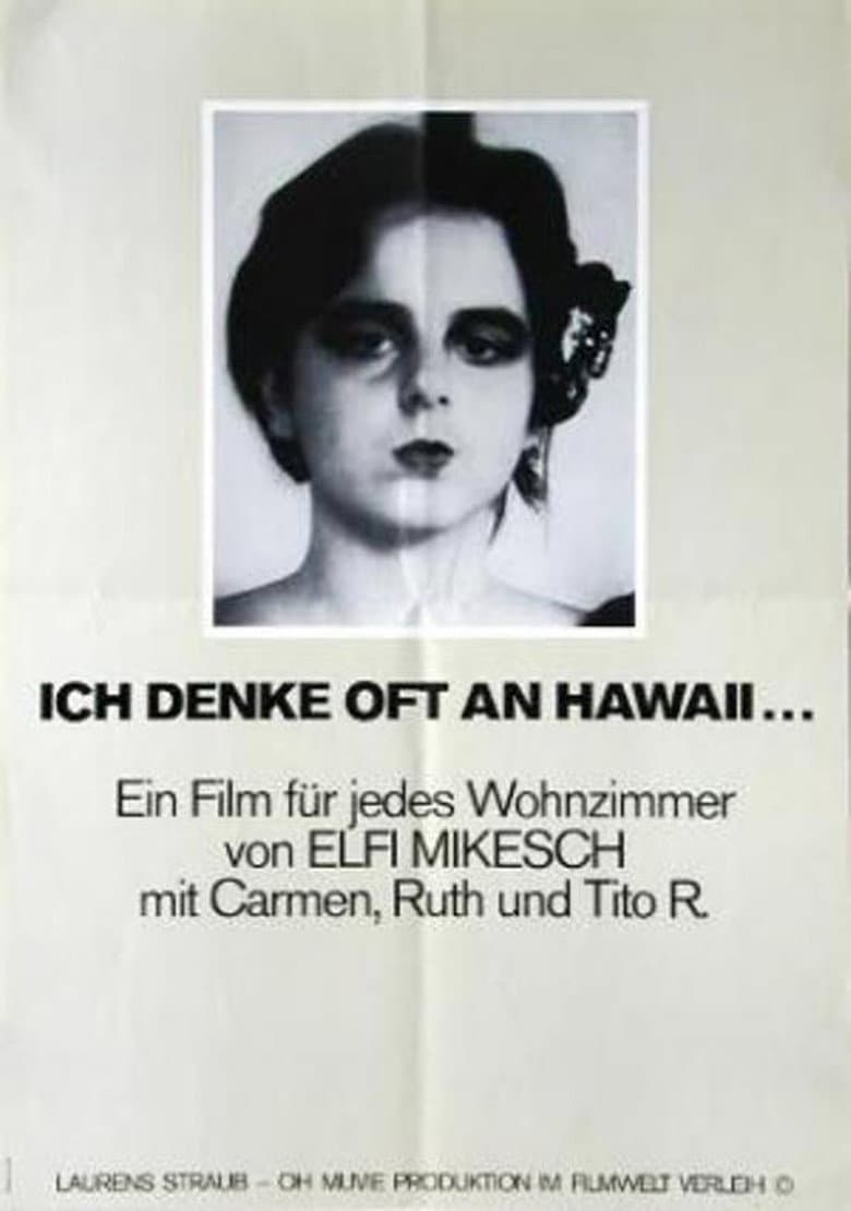 I Often Think of Hawaii poster